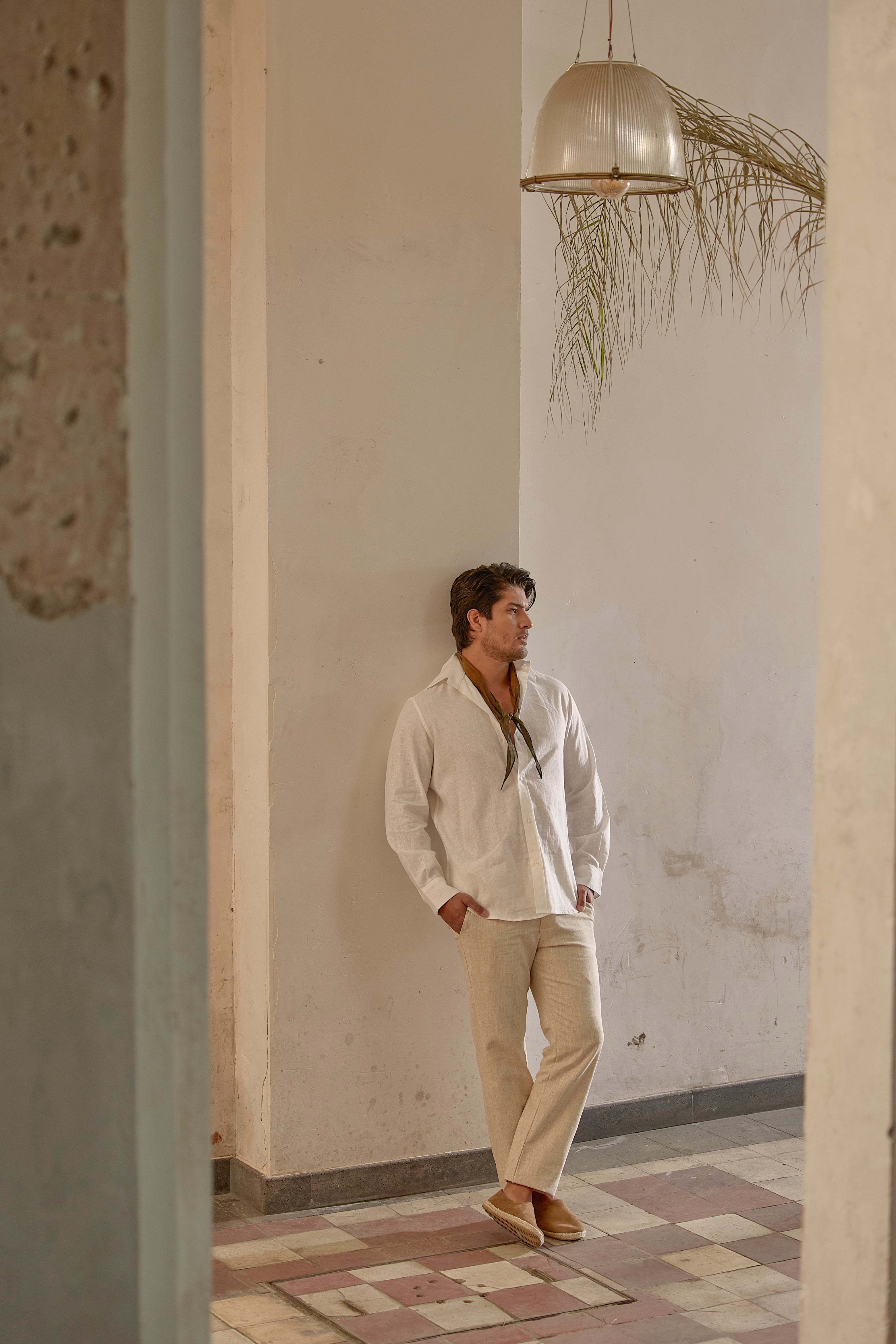 Linen Trousers Sand