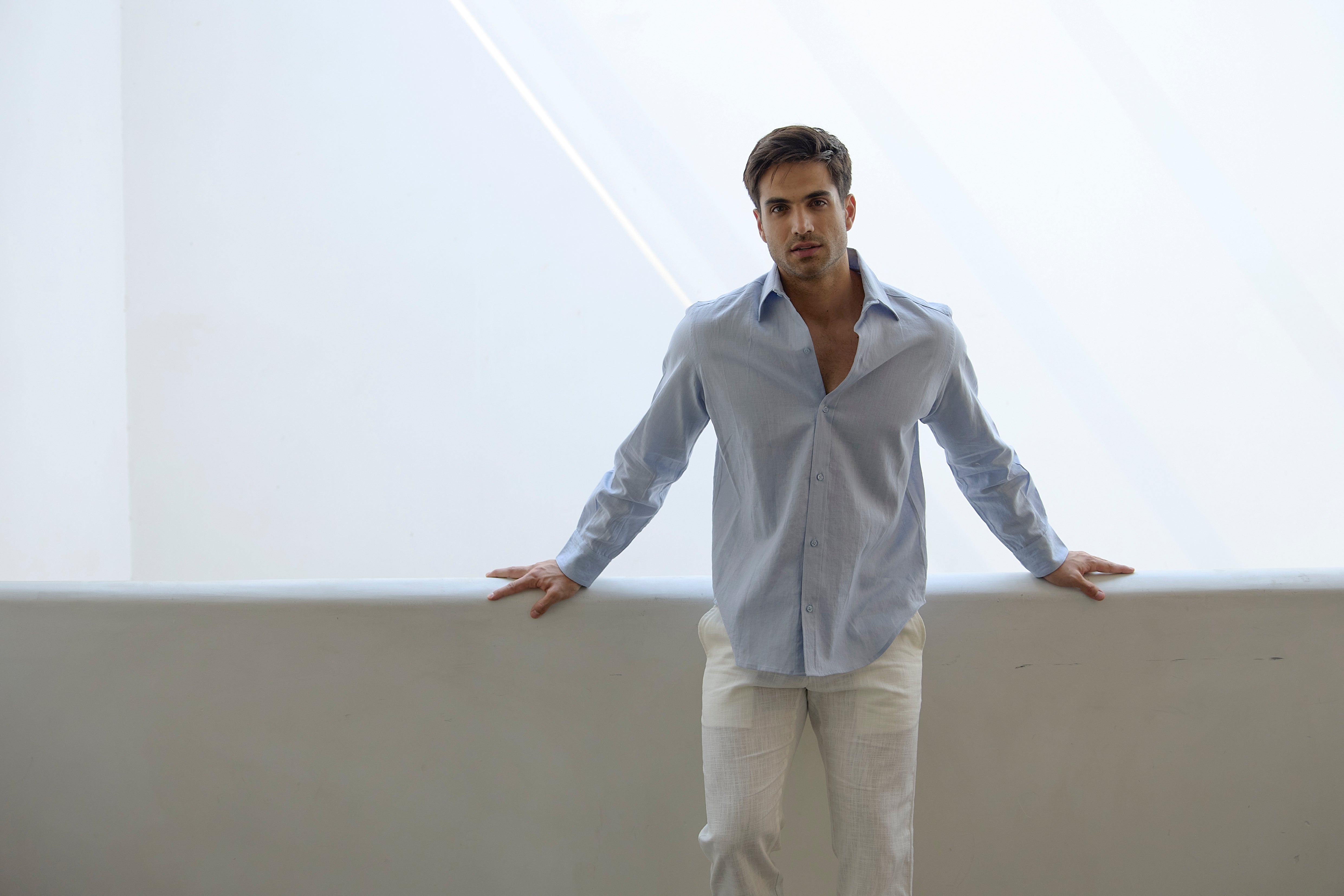 Linen Trousers White