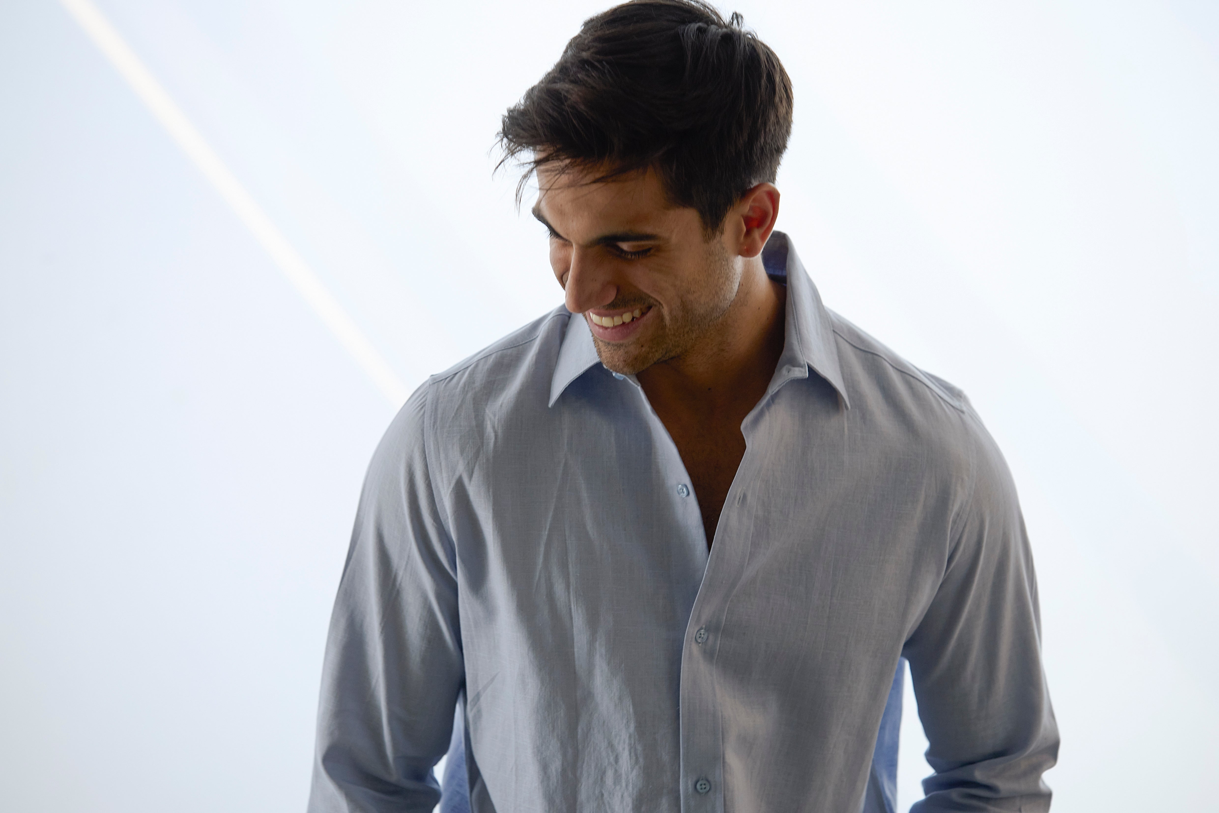 Linen Shirt Blue
