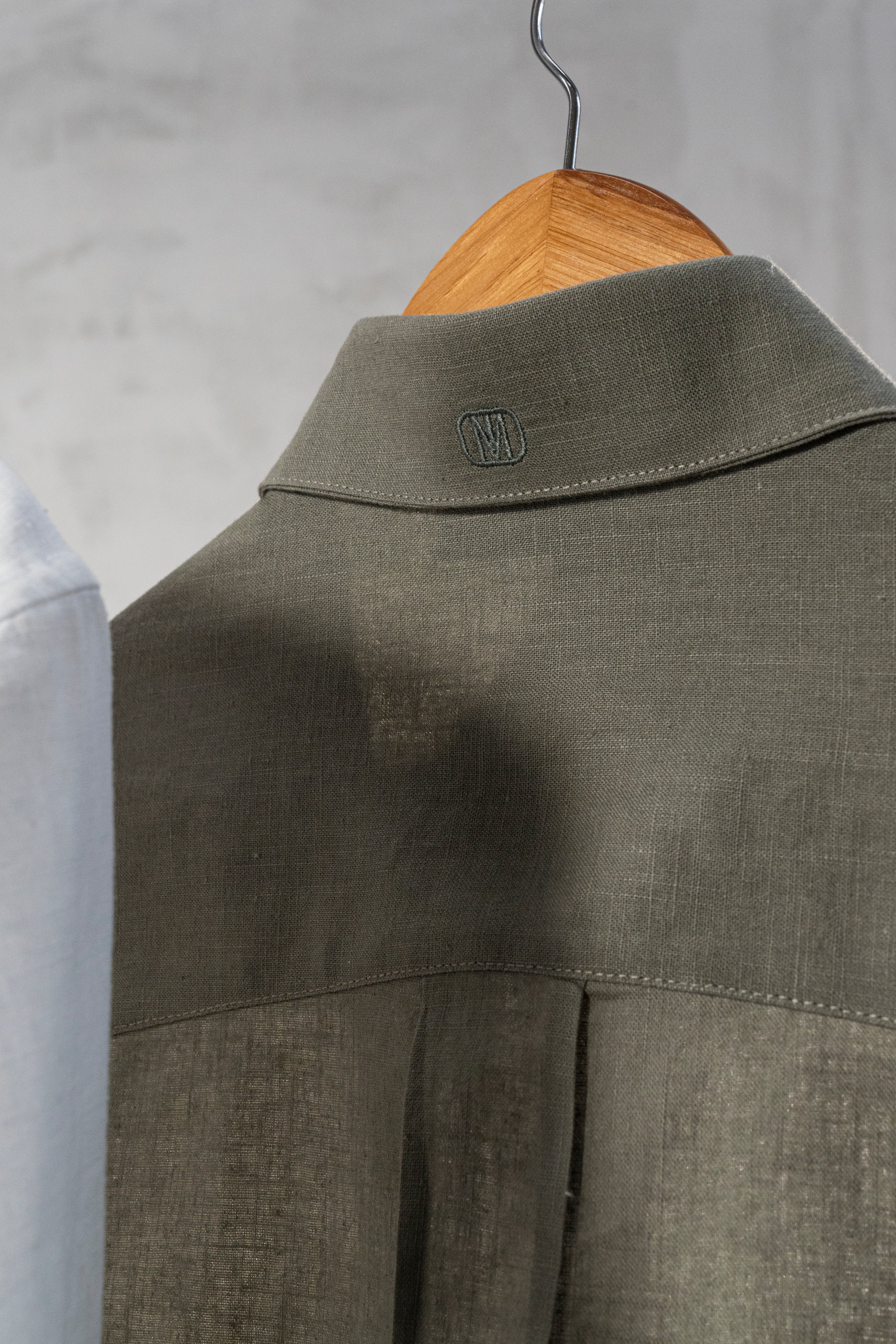 Linen Shirt Green